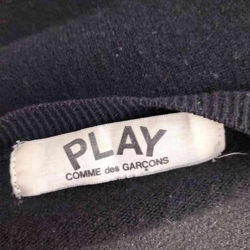プレイコムデギャルソン PLAY COMME des GARCONS ハートロゴウールカーディガン レディース JPN:M