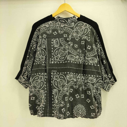 サカイ Sacai 22SS BANDANA PRINT PULLOVER バンダナプリント ドッキングニット レディース JPN:1