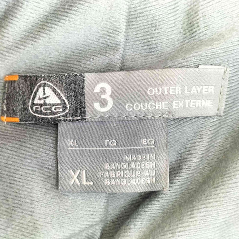 ナイキエーシージー NIKE ACG 00s Y2K OUTER LAYER 3 COUCHE EXTERNE テック ナイロンシェルパンツ メンズ XL
