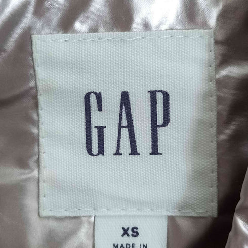 ギャップ Gap メタリック ピンク カラー ダウンジャケット レディース import:XS