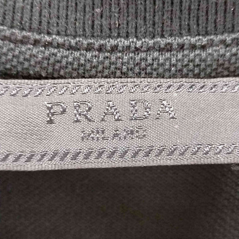 プラダ PRADA コットンポロシャツ メンズ import:L