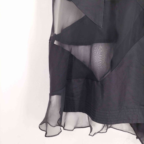 サカイ Sacai 21SS Hank Willis Thomas Solid Mix Skirt インナースカート付 ドッキングスカート レディース JPN:1