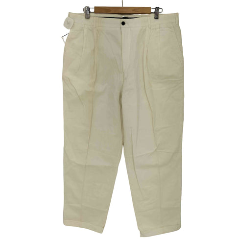 バーバリーゴルフ BURBERRY GOLF 2タック コットンワイドスラックス メンズ 40