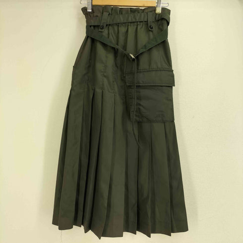 サカイ Sacai 23SS Nylon Twill Skirt レディース JPN:0