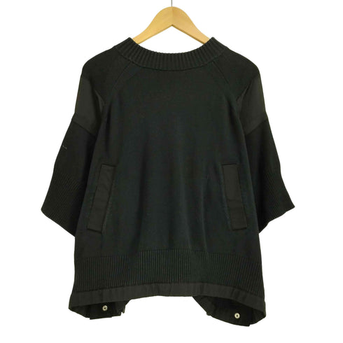 サカイ Sacai 22SS Satin x Knit Pullover レディース JPN:2