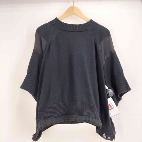 サカイ Sacai 22SS Satin x Knit Pullover レディース JPN:2