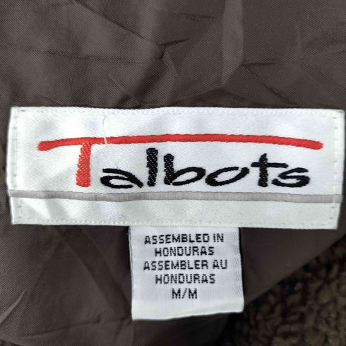タルボット TALBOTS フリースジップブルゾン メンズ M