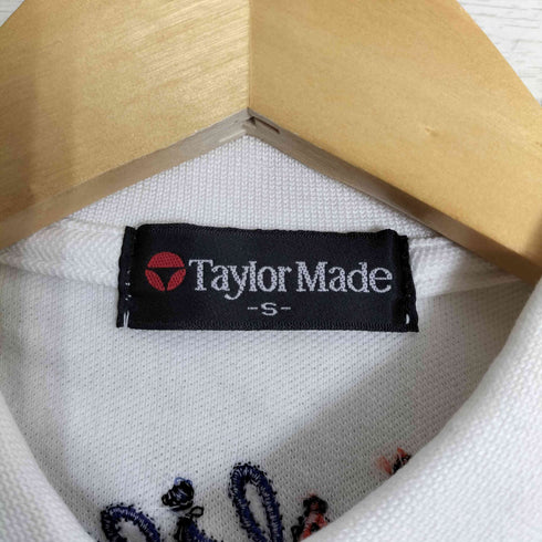 Taylor Made キャラクター刺繍 鹿の子 ポロシャツ メンズ import:S