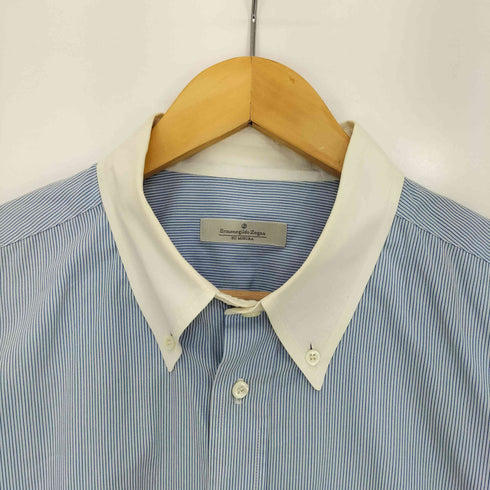 エルメネジルドゼニア Ermenegildo Zegna コットン ストライプシャツ メンズ