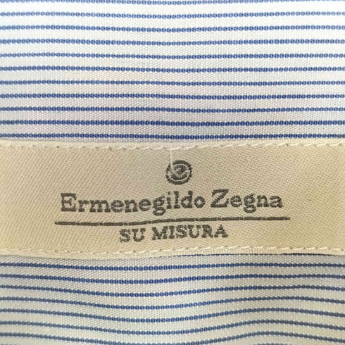 エルメネジルドゼニア Ermenegildo Zegna コットン ストライプシャツ メンズ