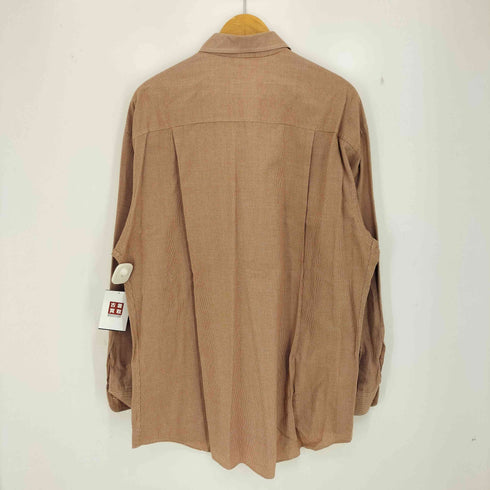 エルメネジルドゼニア Ermenegildo Zegna 千鳥格子 ガンクラブチェック ドレスシャツ メンズ import:XL