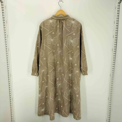 マーブルシュッド Marble Sud MB gene フレアシャツワンピース レディース