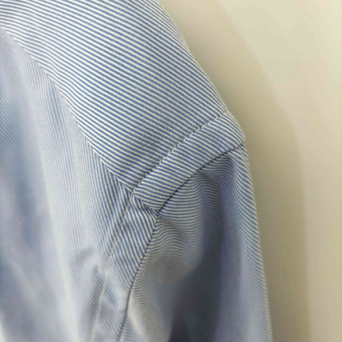 エルメネジルドゼニア Ermenegildo Zegna マチ付き コットンドレスシャツ メンズ 45