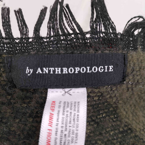 by ANTHROPOLOGIE 総柄 大判マフラー メンズ