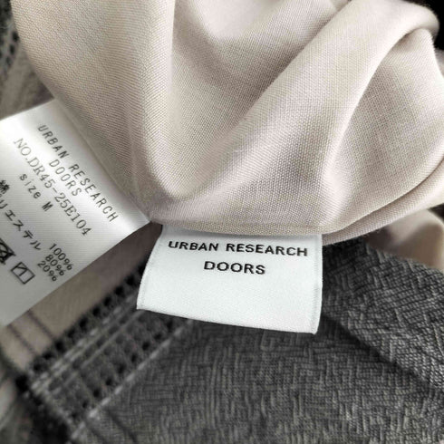 アーバンリサーチドアーズ URBAN RESEARCH DOORS BIGチェックタックスカート レディース FREE
