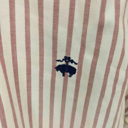 ブルックスブラザーズ BROOKS BROTHERS マルチカラー ストライプボタンダウンシャツ メンズ S