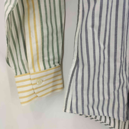 ブルックスブラザーズ BROOKS BROTHERS マルチカラー ストライプボタンダウンシャツ メンズ S