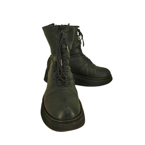 Portaille バックジップ レザーブーツ レディース JPN:36