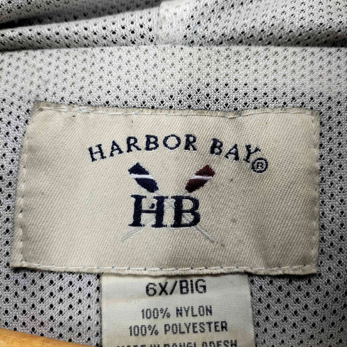 ハーバーベイ HARBOR BAY マルチポケットナイロンロングベスト メンズ 6X BIG