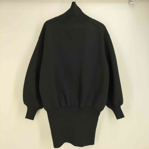 アダムエロペ Adam et Rope 23AW ショートジャカードドライバーズニットワンピース レディース FREE