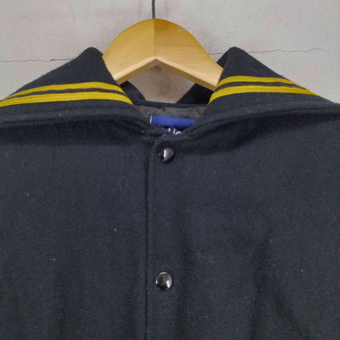 ホロウェイ HOLLOWAY 90S HOOPS 総刺繍ウールメルトンスタジャン メンズ XL