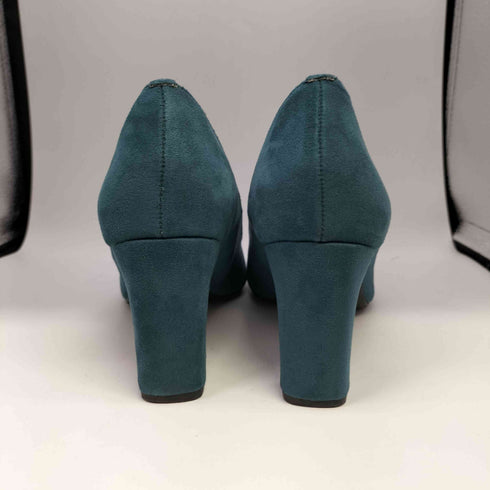 ラウナレア Launa lea スウェード ヒール パンプス レディース JPN:23.5