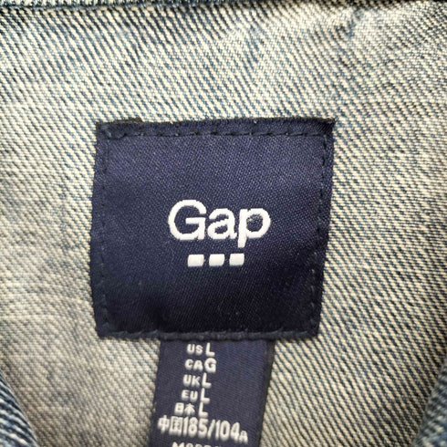 ギャップ Gap デニムトラッカージャケット メンズ L