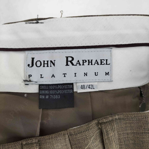 JOHN RAPHAEL 2タックスラックス メンズ 48/42L