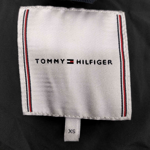 トミーヒルフィガー TOMMY HILFIGER フードファー ロゴ刺繍 中綿 コート レディース import:XS