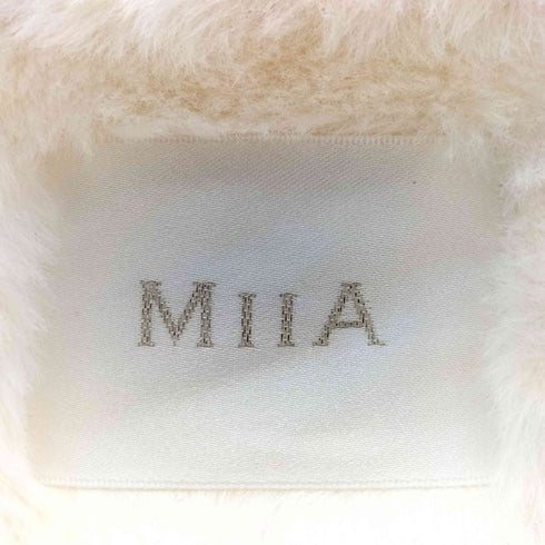 ミーア MiiA フェイクファー ムートン ジャケット レディース FREE