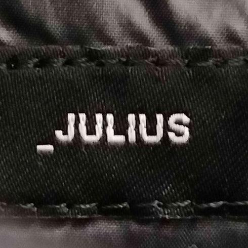 ユリウス JULIUS PADDED HOODED BLOUSON 中綿 パデッド フーデッド ブルゾン メンズ JPN:3