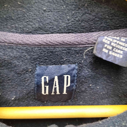 ギャップ Gap 90S OLD 紺タグ ハーフジップ フリース ジャケット メンズ import:M