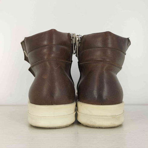 リックオウエンス RICK OWENS ISLAND DUNK アイランド ダンク レザー サイドジップ スニーカー メンズ 39