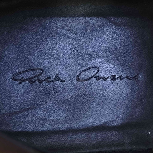 リックオウエンス RICK OWENS ISLAND DUNK アイランド ダンク レザー サイドジップ スニーカー メンズ 39