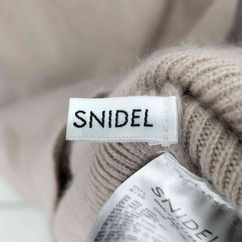 スナイデル snidel アシメレースコンビニットプルオーバー レディース ONE SIZE