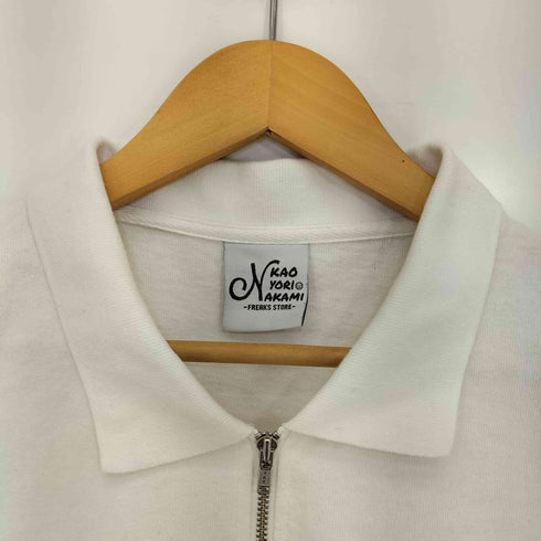 フリークスストア FREAKS STORE ×KAOYORINAKAMI Punch Boy Half Zip Polo Shirts ハーフジップ ポロシャツ メンズ JPN:M