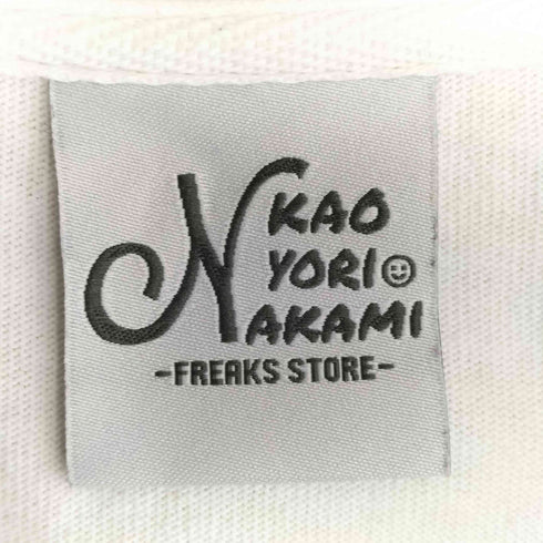 フリークスストア FREAKS STORE ×KAOYORINAKAMI Punch Boy Half Zip Polo Shirts ハーフジップ ポロシャツ メンズ JPN:M