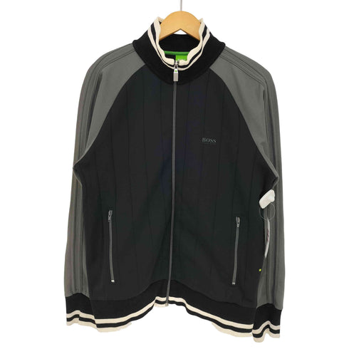 ヒューゴボス HUGO BOSS ストライプ ジップアップ トラックジャケット メンズ import:M