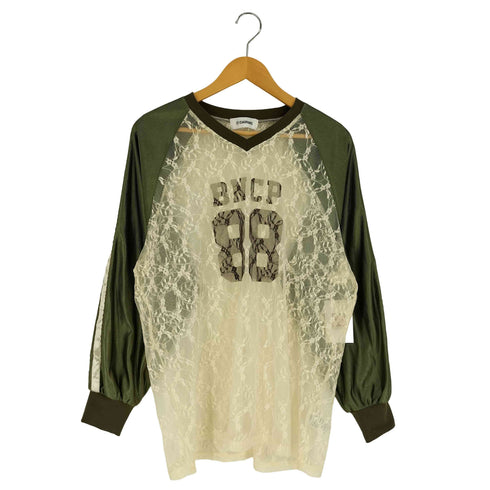 チャオパニック Ciaopanic レースドッキングフットボールTee レディース ONE SIZE