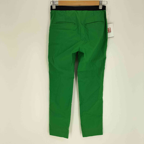 バーニーズニューヨーク BARNEYS NEWYORK ウエストゴム レーヨン テーパードスラックス レディース JPN:36