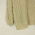 チャップスラルフローレン CHAPS RALPH LAUREN 80S ウール ケーブル 3D クルーネック ニット セーター メンズ import:M
