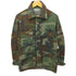 ウッドランドカモ BDU ミリタリーシャツジャケット メンズ