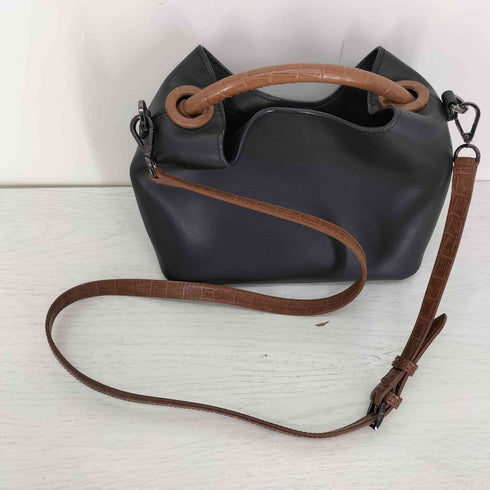Elleme レザー2WAY ハンドバッグ レディース