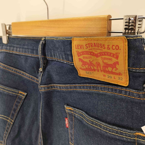 リーバイス Levis 513 ボタン裏 3423 刻印 紙パッチ ジップアップ デニム パンツ メンズ W29 L32