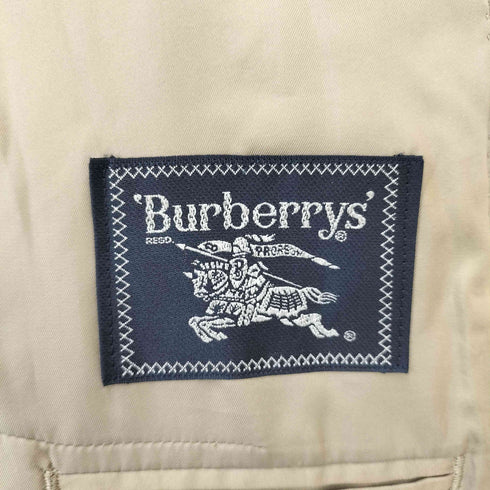 バーバリーズ BURBERRYS 80-90S カシミヤ混 2B 太畝 コーデュロイジャケット メンズ