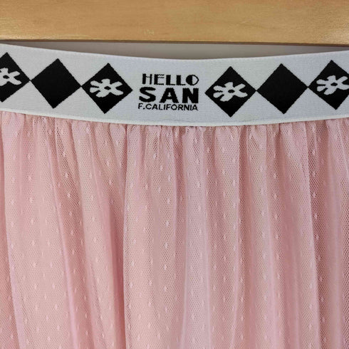 チャオパニック Ciaopanic HELLO.SANFRANCISCO ハローサンフランシスコ カラーブロックチュールティアードスカート レディース ONE SIZE