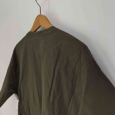 ビームス BEAMS JAPANESE FABRIC ショルダー サイド ジップ ポケット S/S カットソー メンズ JPN:L