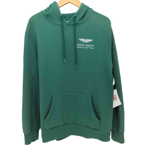 企業 レーシングロゴプリント L/S プルオーバーパーカー メンズ import:S