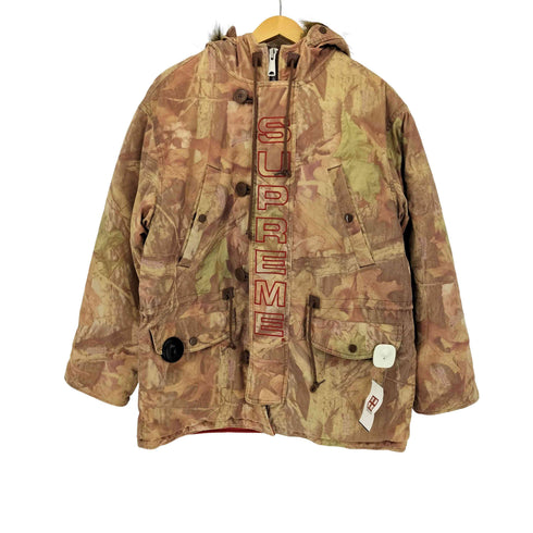 シュプリーム Supreme 19AW SPELLOUT N-3B PARKA メンズ import:S