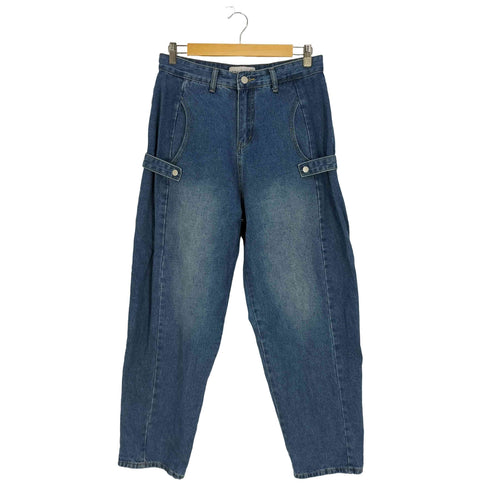 ANOTHER S サイドスナップカーブデニムパンツ レディース JPN:M